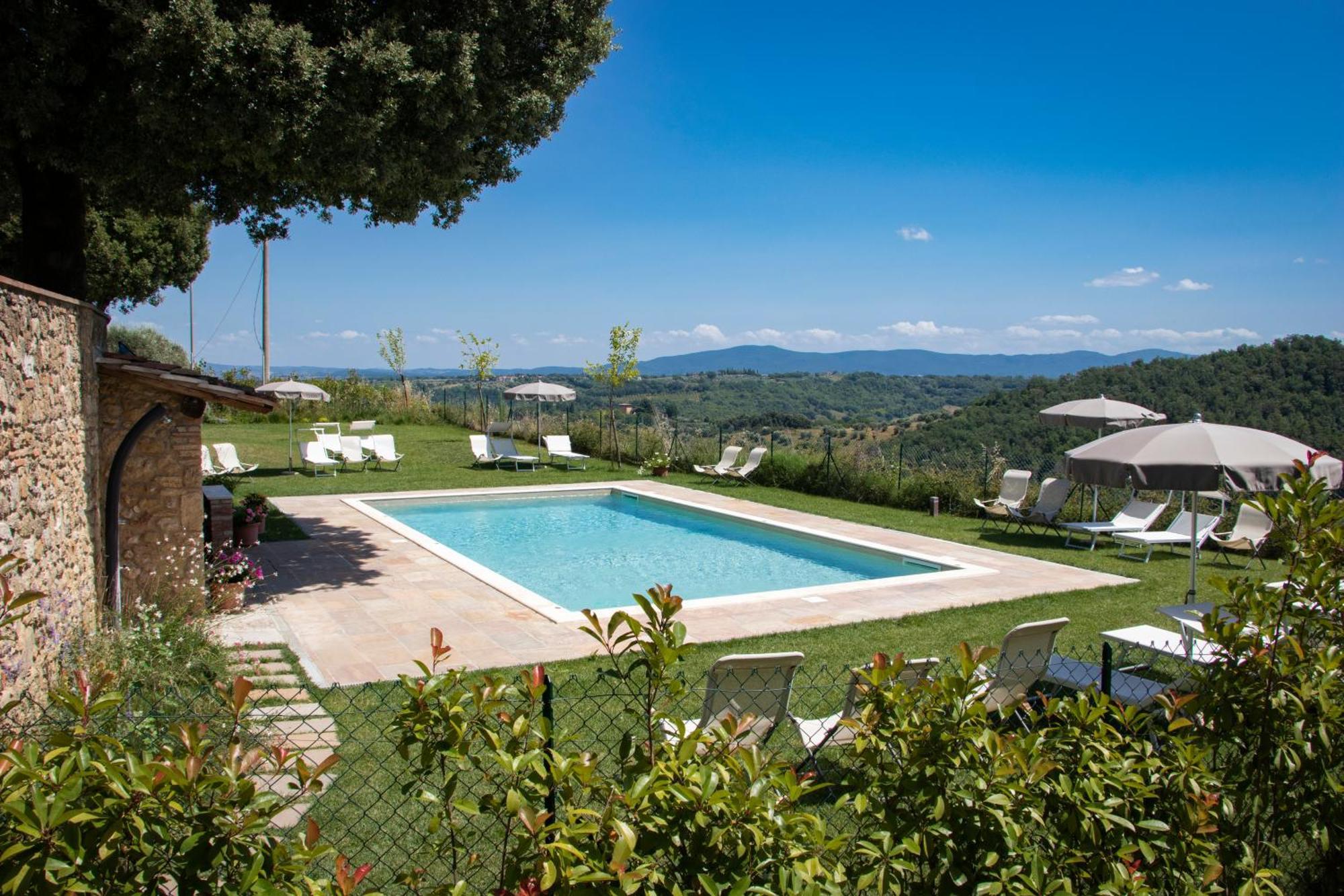 Agriturismo Castello Di Montauto サン・ジミニャーノ エクステリア 写真