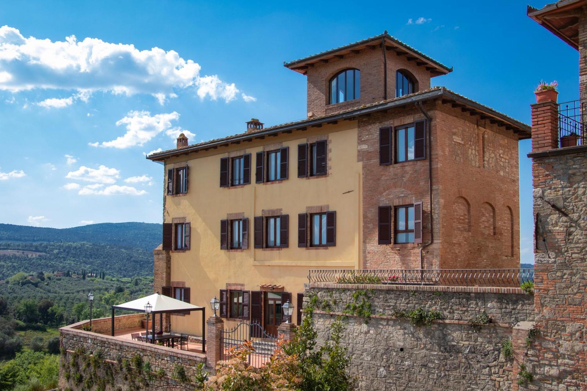 Agriturismo Castello Di Montauto サン・ジミニャーノ エクステリア 写真